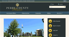 Desktop Screenshot of perrycountymo.us