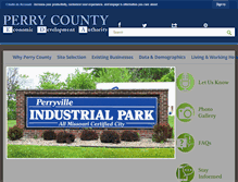 Tablet Screenshot of perrycountymo.org